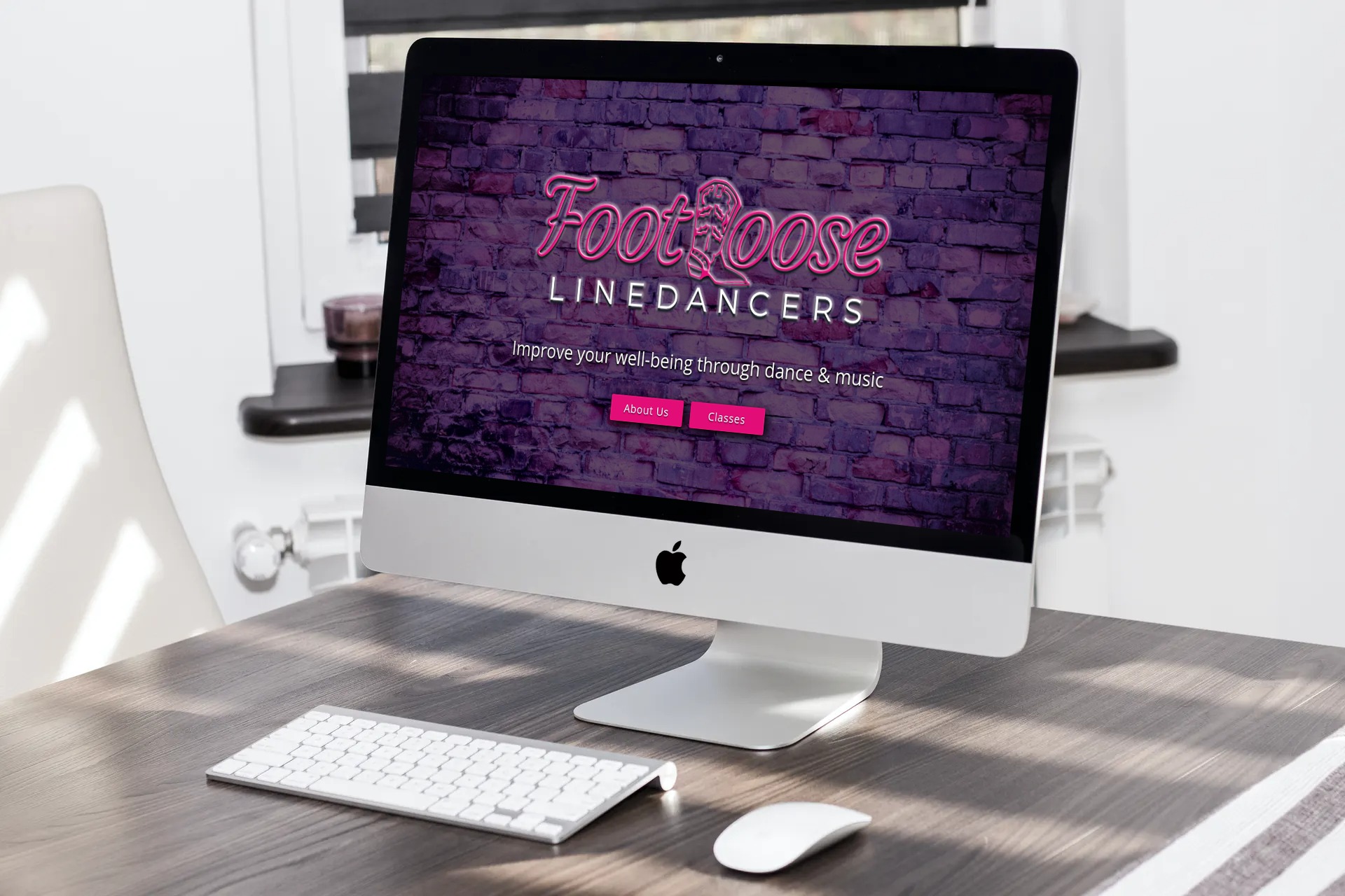 Footloose Linedancers Website Design