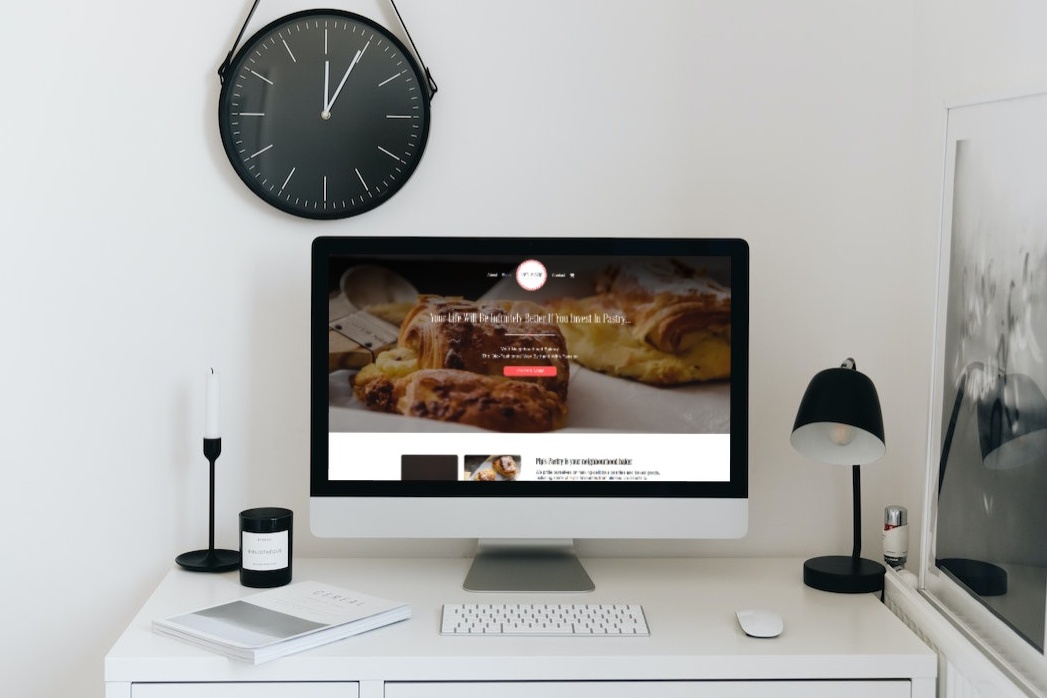 Pip's Pastry Website Design